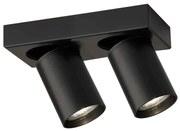 Shilo 7972 - Bodové svietidlo TARUMI 2xGU10/15W/230V čierna