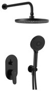 KFA Armatura 5559-501-81- Sprchová sada s podomietkovou batériou OTAVA matná čierna