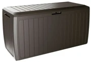Záhradný box, 290 l, tmavo hnedá