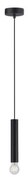 Leuchten Direkt 15617-18 - Luster na lanku BRUNA 1xE27/60W/230V čierna