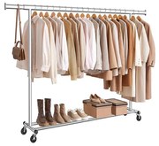 Vešiakový stojan na kolieskach HSR175E01