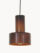 Malá závesná sklenená lampa Flowy
