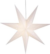 Biela závesná vianočná svetelná dekorácia Saturnus – Markslöjd