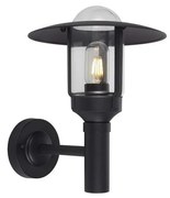 V-Tac Vonkajšia nástenná lampa 1xE27/60W/230V IP44 čierna VT1398