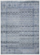 Ručne viazaný kusový koberec Diamond DC-HALI B Silver / blue, 180x275, modrá, chodba / predsieň, Diamond Carpets India