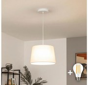 Brilagi - LED luster na lanku CERIA 1xE27/40W/230V pr. 30 cm béžová