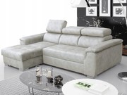 Rozkladací odpočinkový roh Moderný 247x165 opierky hlavy Kongo RBN06