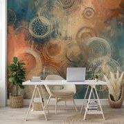 Fototapeta - Kruhy v prírodných farbách (147x102 cm)