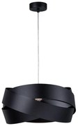 Zuma Line 1114 - Luster na lanku TORNADO 1xE27/40W/230V čierna