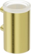 Mexen Loop, nástenný pohár na zubné kefky, zlatá matná, 70A71051-55