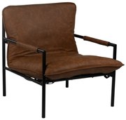 BRICK ČALÚNENÉ LOUNGE KRESLO brown