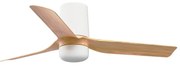 FARO Barcelona FARO 33833-1TW - LED Stmiev. ventilátor MINI PUNT TUB S 10W 2700/4000/6000K + DO FA33833-1TW