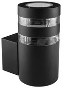 Prezent 31306 - Vonkajšie nástenné svietidlo DAIMA 1xGU10/10W/230V IP44 čierna
