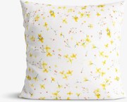 Goldea dekoračná obliečka na vankúš valencia - kvety narcisov 40 x 40 cm