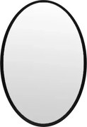 Nástenné zrkadlo Oval 40x60 cm, čierne%