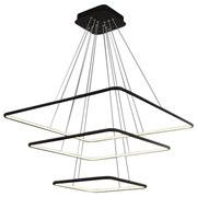 Závesné LED svietidlo Nix, 3x LED 117w, 3000k, b