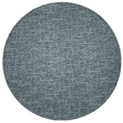 Kusový koberec Alassio modrošedý kruh, 67x67 (priemer) kruh, modrá, obývacia izba, Vopi