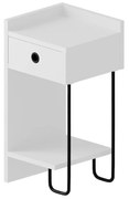 Nočný stolík Sirius Left White 2