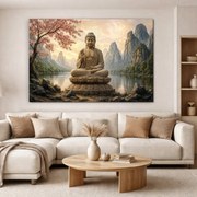 DUBLEZ | Farebný obraz na stenu - Buddha | UV potlač, Premium