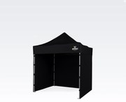 BRIMO Nožnicový Altánok 2x2 m Oceľ | Profi Zázemie Postavené za 45 s. - s 3 stenami - Čierna 6