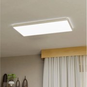 Eglo 901453 -LED Kúpeľňové stropné svietidlo ROVITO 17,2W/230V 30x57cm IP44 biela
