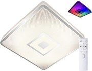 Top Light - LED RGB Stmievateľné stropné svietidlo LED/24W/230V hranatý + DO