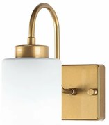 Nástenné svietidlo Duzsuz - 13140, biela/zlatá