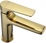 Mexen Lynx, stojanková umývadlová batéria, zlatá lesklá, 745900-50