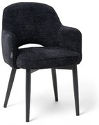 BENTO BLACK ČALÚNENÁ STOLIČKA Black