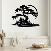 DUBLEZ | Drevený obraz stromu - Bonsaj