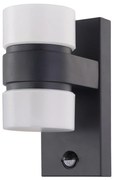 Eglo 96276 - LED Vonkajšie nástenné svietidlo s čidlom ATOLLARI 2xLED/6W