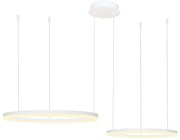 Azzardo AZ4977 - LED Stmievateľný luster na lanku HALO LED/90W/230V biela + DO