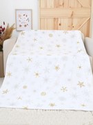 Deka mikroplyš Exclusive 150 × 200 cm – Frozen biele