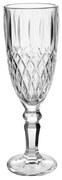 Transparentný pohár na šampanské Diamond - Ø 6*19 cm / 150 ml