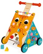 Drevená chodúľka – mačička