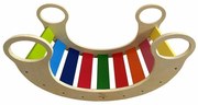Dvěděti Montessori dúhová hojdačka