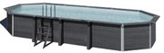 Kompozitný bazén 804 x 386 x 124 cm ovál GRE KPCOV80