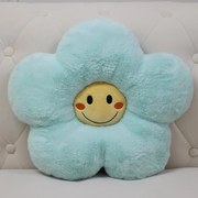 Vankúš Margarétka 40x40 cm modrý