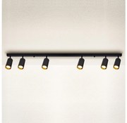 Brilagi - Bodové svietidlo SELE 6xGU10/30W/230V čierna/zlatá