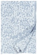 Ľanový obrus Niitty 150x260, modrý rain