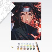 Maľovanie podľa čísiel anime