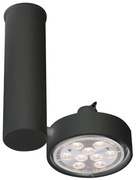 Shilo 2208 - Bodové svietidlo NATORI 1xGU10/15W/230V čierna