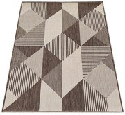 Koberec ZARA 16 hnedý - obojstranný