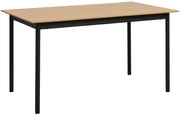 Dizajnový jedálenský stôl Lakshmana 140 cm prírodný dub