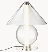 Stmievateľná ručne fúkaná stolová LED-lampa Fragile