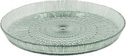 Zelený sklenený servírovací tanier ø 30 cm Kusintha – Bitz