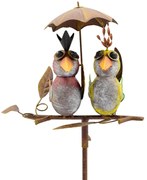 Zapichovacia záhradná dekorácia Jason, 133 cm, kov, viacfarebná