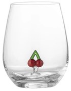 Bloomingville Pohár na vodu Misa Cherries 560 ml