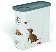 Curver Kontajner na krmivo, vzor psy, 2 l​, 2 l