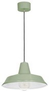 Luster na lanku CLASS 1xE27/15W/230V zelená